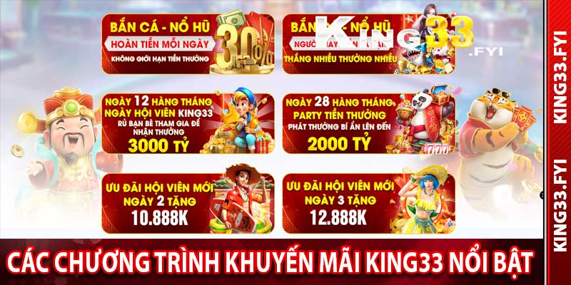 Những lợi ích khi nhận khuyến mãi King33